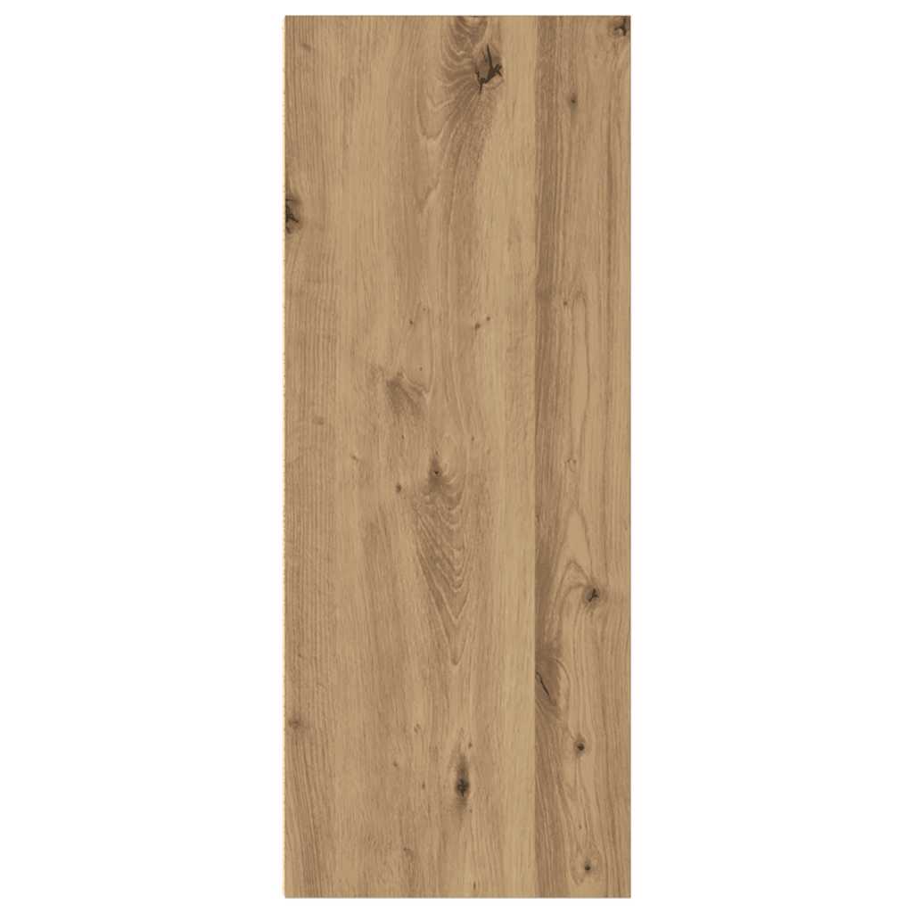 vidaXL Βιβλιοθήκη Αρτισιανή Δρυς 40x30x77 εκ. από Επεξεργασμένο Ξύλο