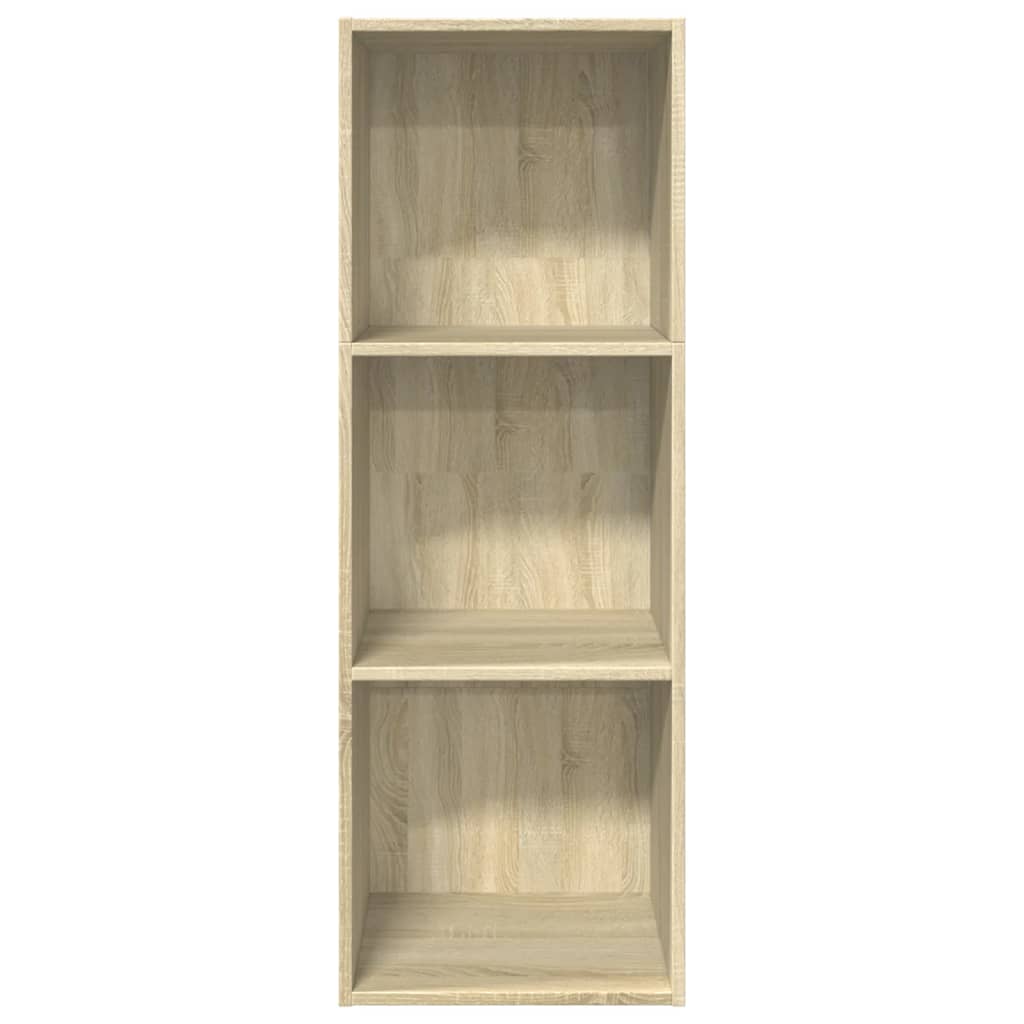 vidaXL Βιβλιοθήκη Sonoma Δρυς 40x30x114 εκ. από Επεξεργασμένο Ξύλο