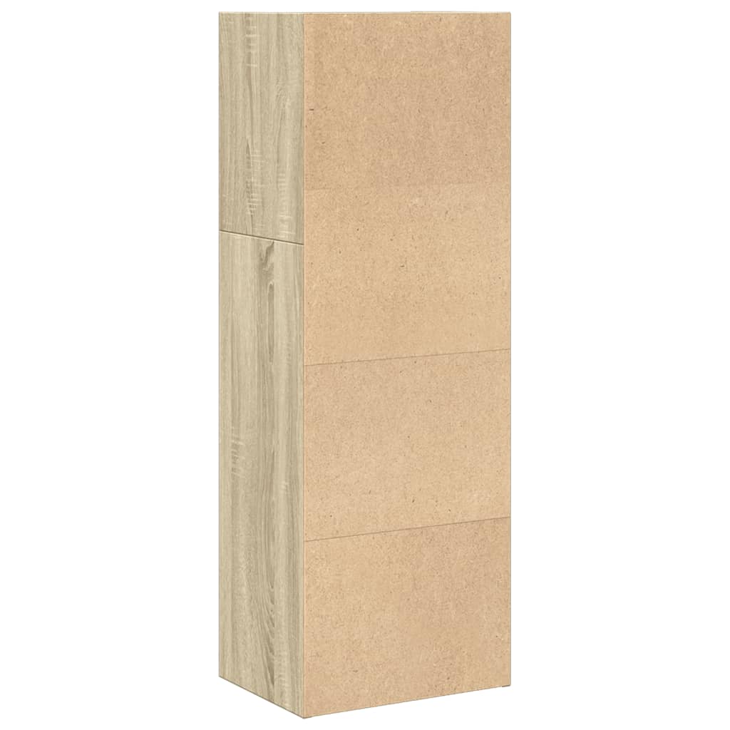 vidaXL Βιβλιοθήκη Sonoma Δρυς 40x30x114 εκ. από Επεξεργασμένο Ξύλο