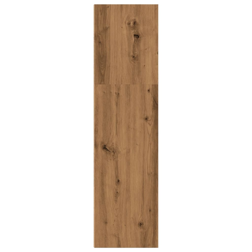 vidaXL Βιβλιοθήκη Αρτισιανή Δρυς 40x30x114 εκ. από Επεξεργασμένο Ξύλο