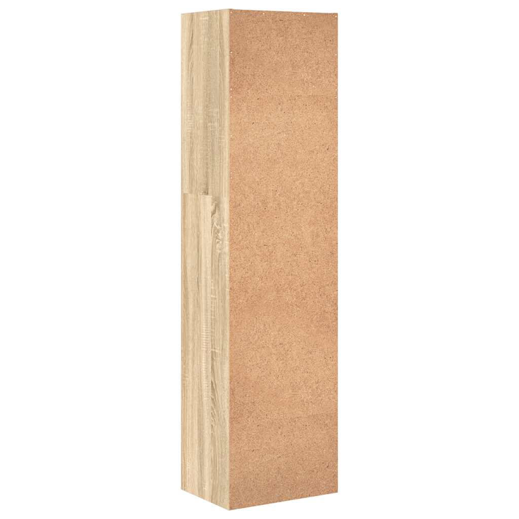 vidaXL Βιβλιοθήκη Sonoma Δρυς 40x30x152 εκ. από Επεξεργασμένο Ξύλο