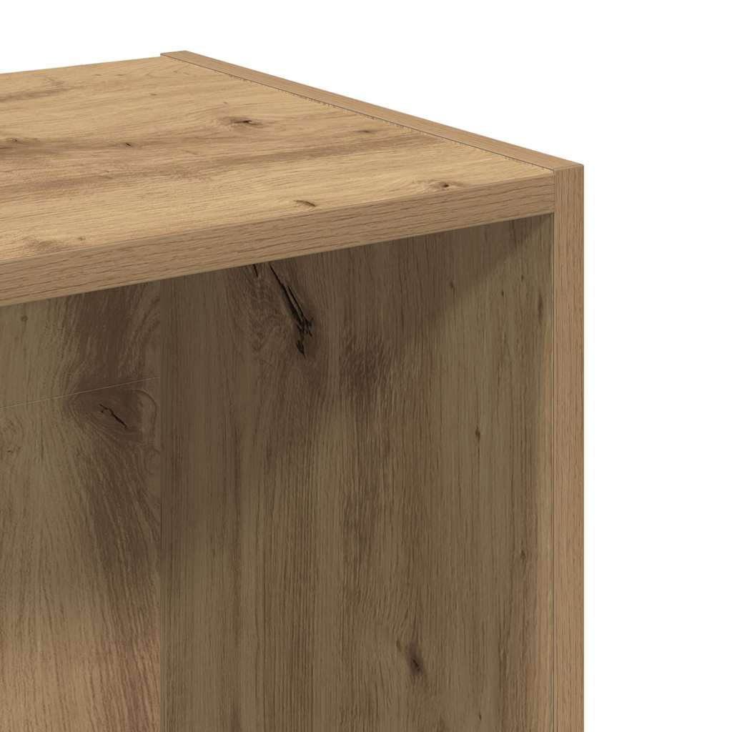 vidaXL Βιβλιοθήκη Αρτισιανή Δρυς 40x30x152 εκ. από Επεξεργασμένο Ξύλο