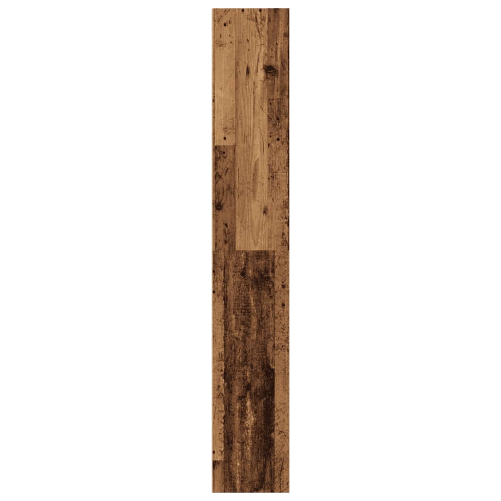 vidaXL Βιβλιοθήκη Όψη Παλαιού Ξύλου 40x30x189 εκ. Επεξεργασμένο Ξύλο