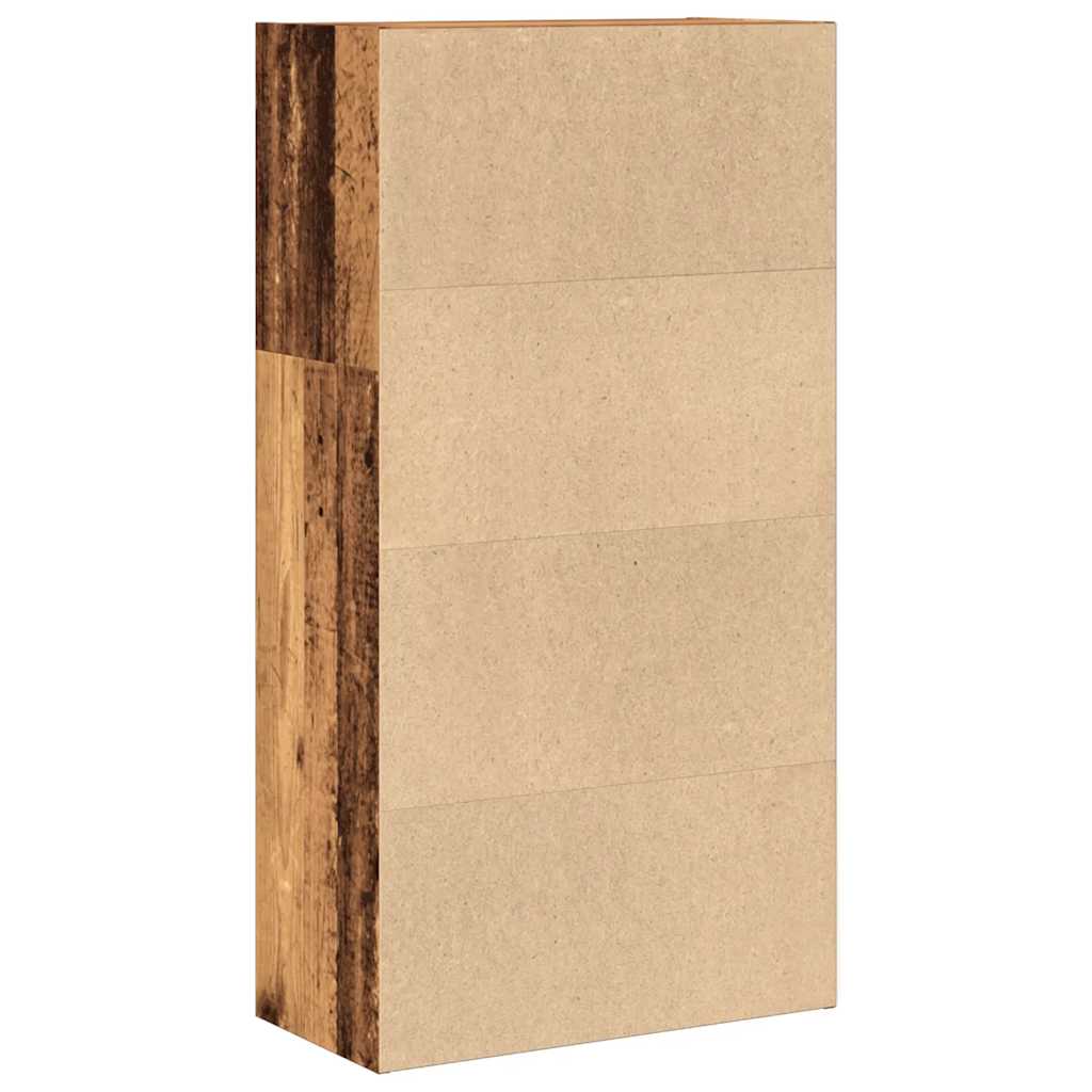 vidaXL Βιβλιοθήκη παλαιού ξύλου 60x30x114 cm Κατασκευασμένο ξύλο