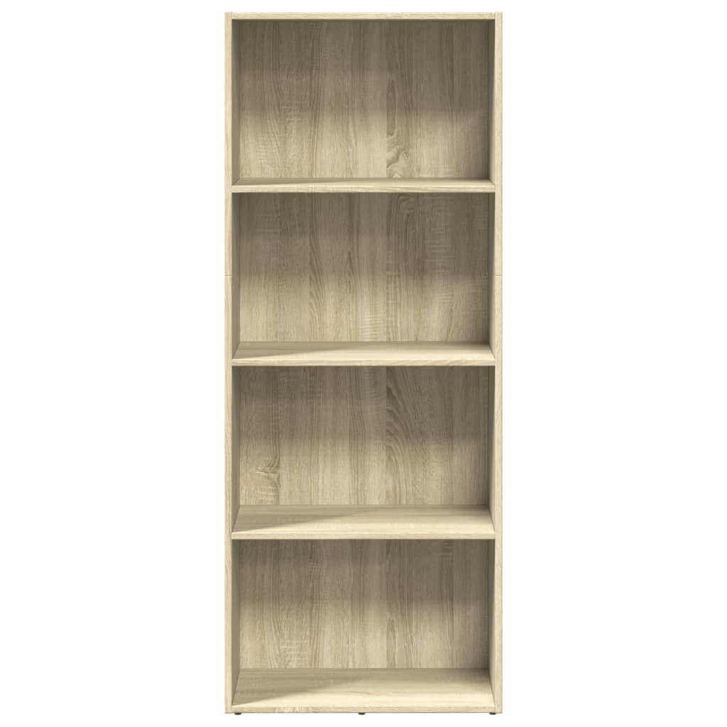 vidaXL Βιβλιοθήκη Sonoma Δρυς 60x30x152 εκ. από Επεξεργασμένο Ξύλο