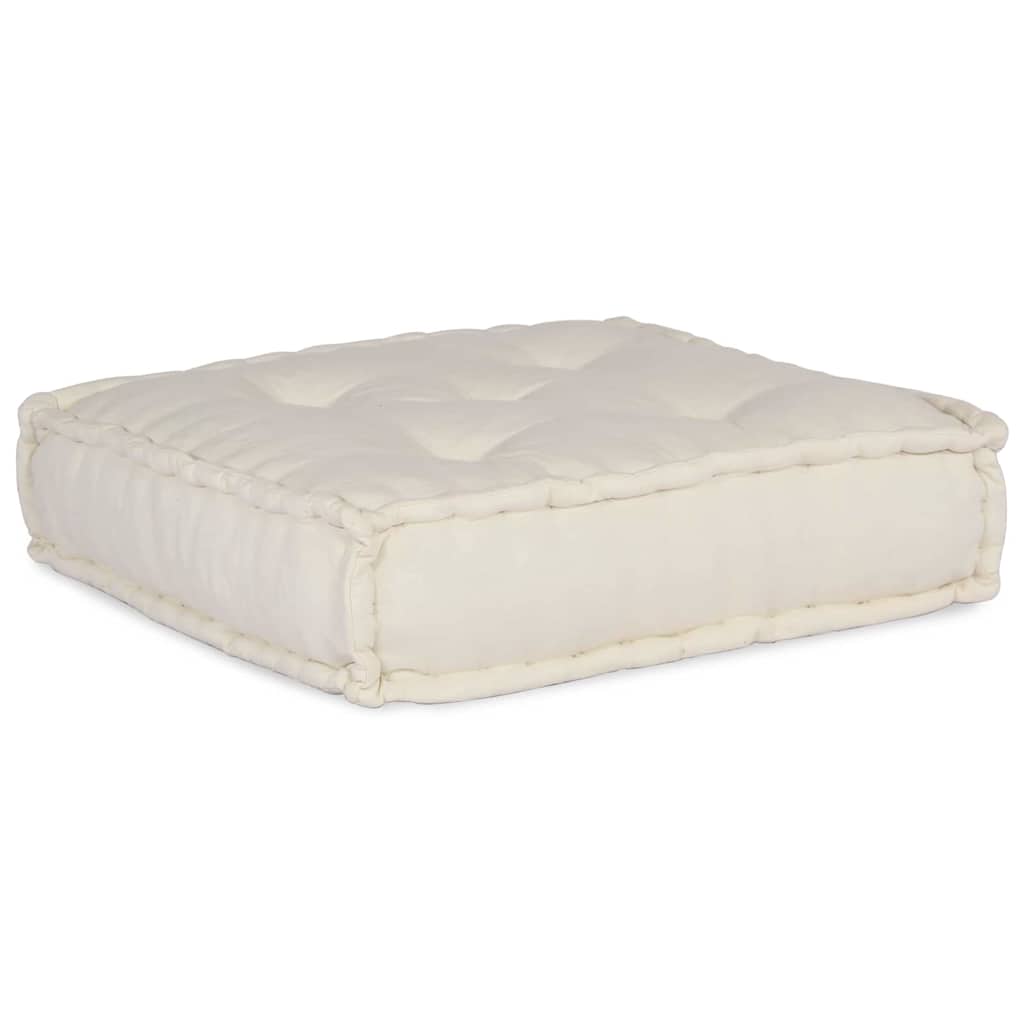 vidaXL Αρθρωτός Καναπές 3 pcs Κρεμ 70 x 70 x 56 εκ ύφασμα