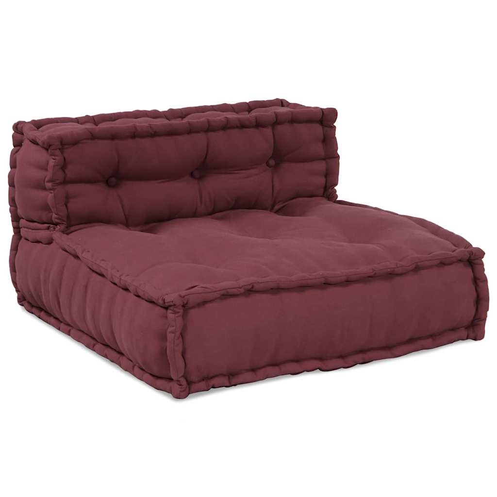 vidaXL Αρθρωτός Καναπές 4 pcs Καφετί 70 x 70 x 56 εκ ύφασμα