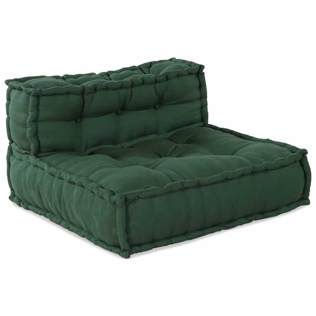 vidaXL Αρθρωτός Καναπές 3 pcs Πράσινο 70 x 70 x 56 εκ ύφασμα