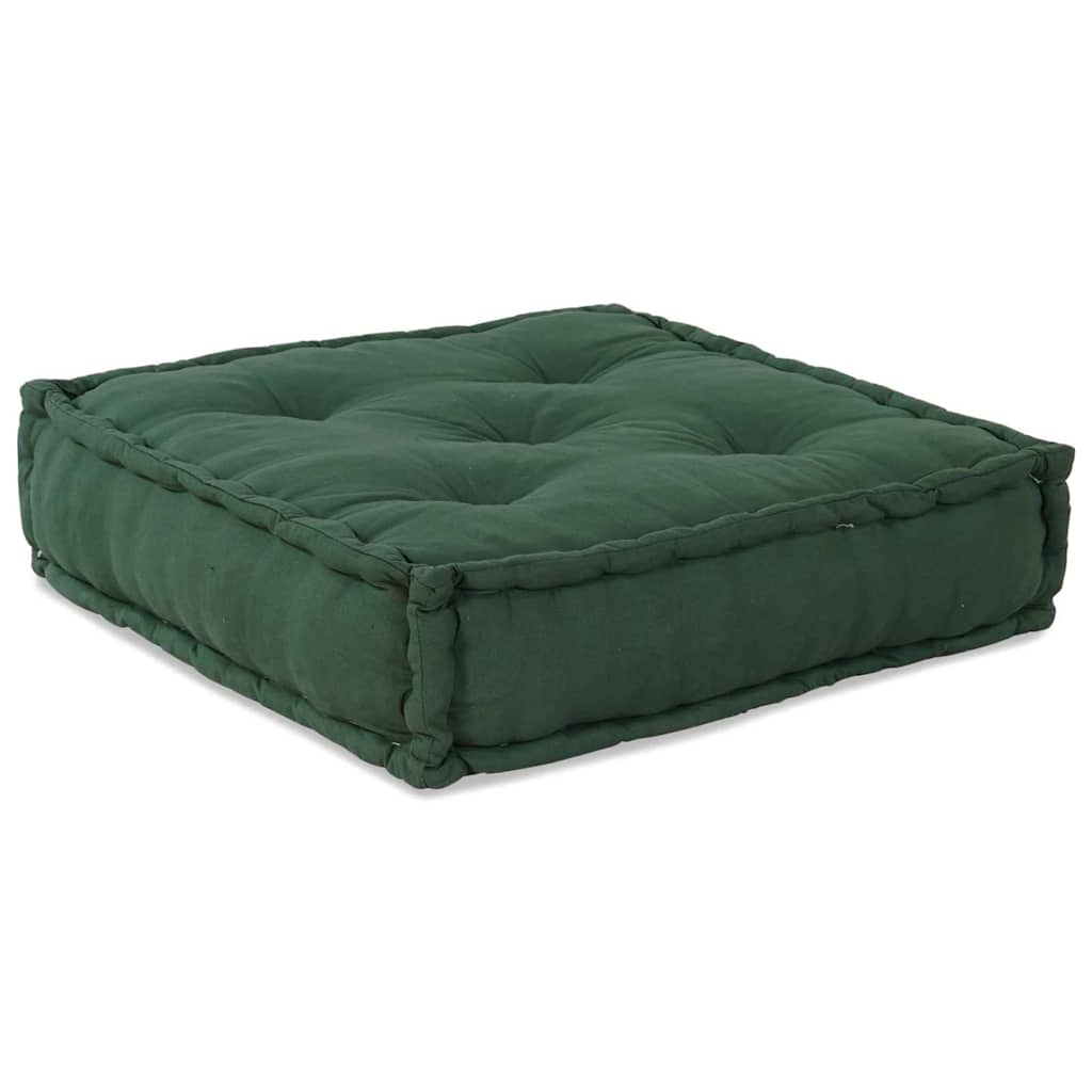 vidaXL Αρθρωτός Καναπές 4 pcs Πράσινο 70 x 70 x 56 εκ ύφασμα
