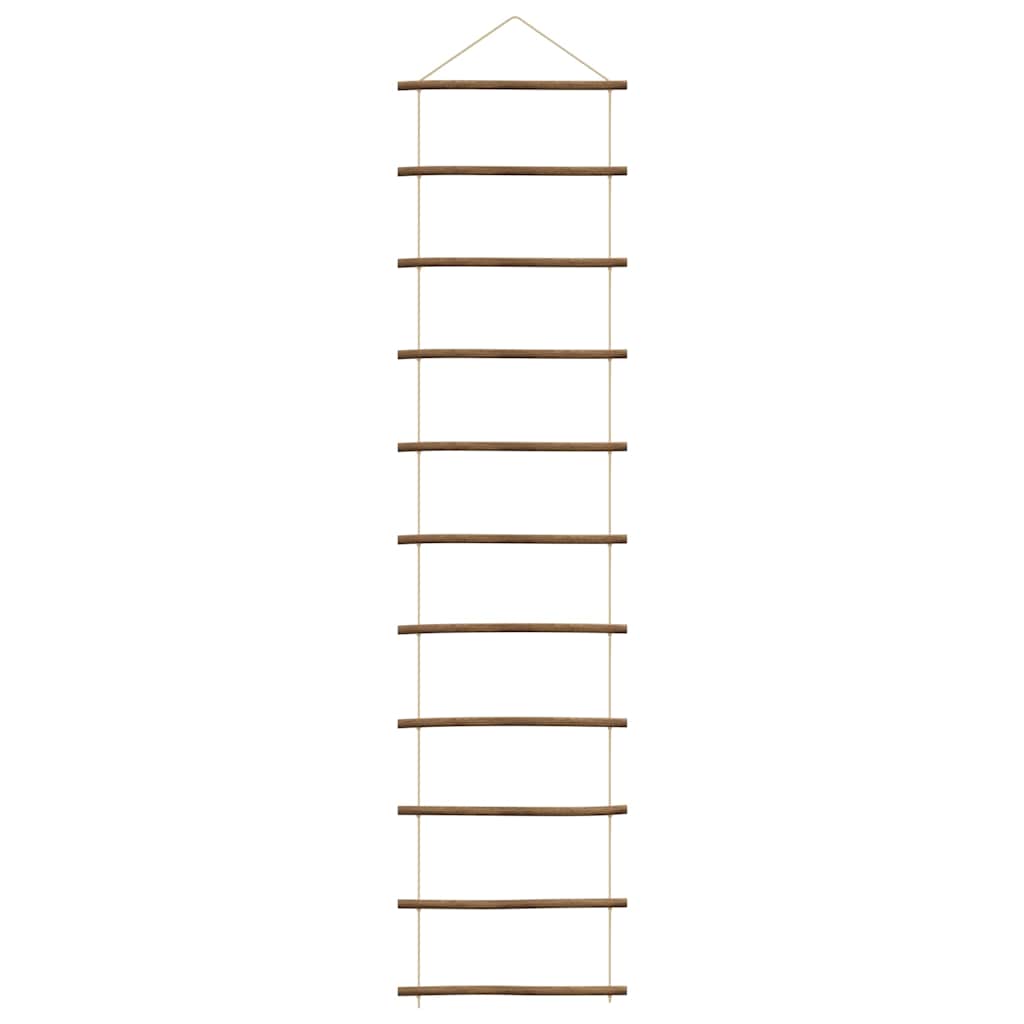vidaXL Διακόσμηση τοίχου σε σχήμα σκάλας 50x200 cm Φυσικό κλαδί