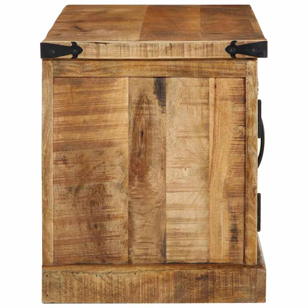 vidaXL Ντουλάπα Παπουτσιών Καφέ 110 x 38 x 45 cm Μασίφ ξύλο μάνγκο