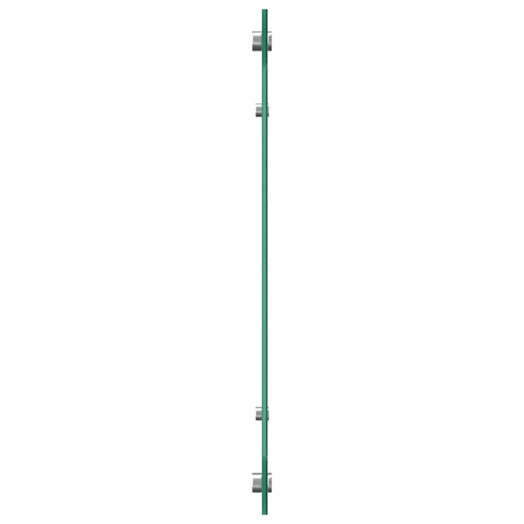 vidaXL Πλάτες Κουζίνας 2 τεμ. Λευκές 80x40 εκ. από Ψημένο Γυαλί