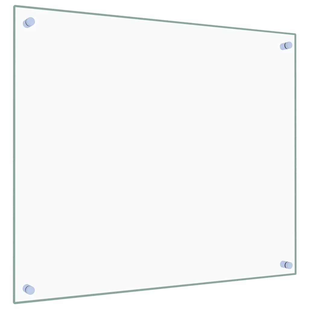 vidaXL Πλάτες Κουζίνας 2 τεμ. Διαφανής 70 x 60 εκ. από Ψημένο Γυαλί