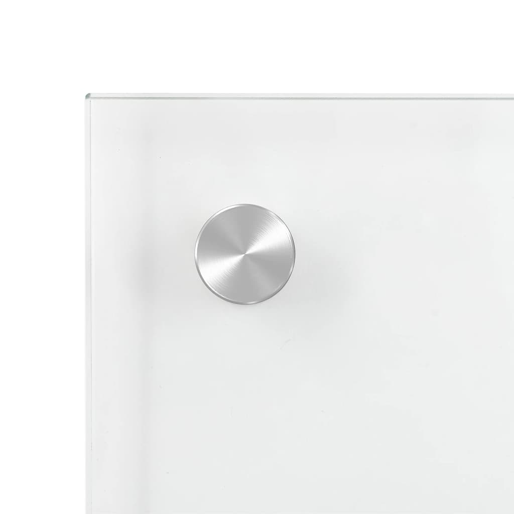 vidaXL Πλάτες Κουζίνας 2 τεμ. Διαφανής 80 x 50 εκ. από Ψημένο Γυαλί