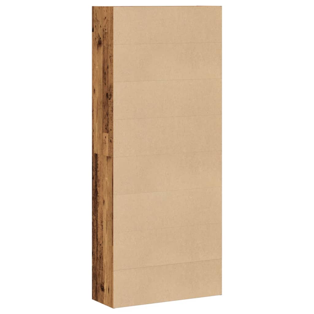 vidaXL Βιβλιοθήκη Παλαιό Ξύλο 80x30x189 εκ. Επεξεργ. Ξύλο