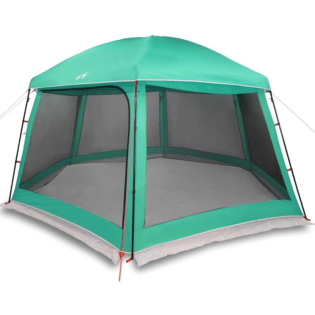 vidaXL Pool Tent with Removable Fly & Mesh Walls Sea Green