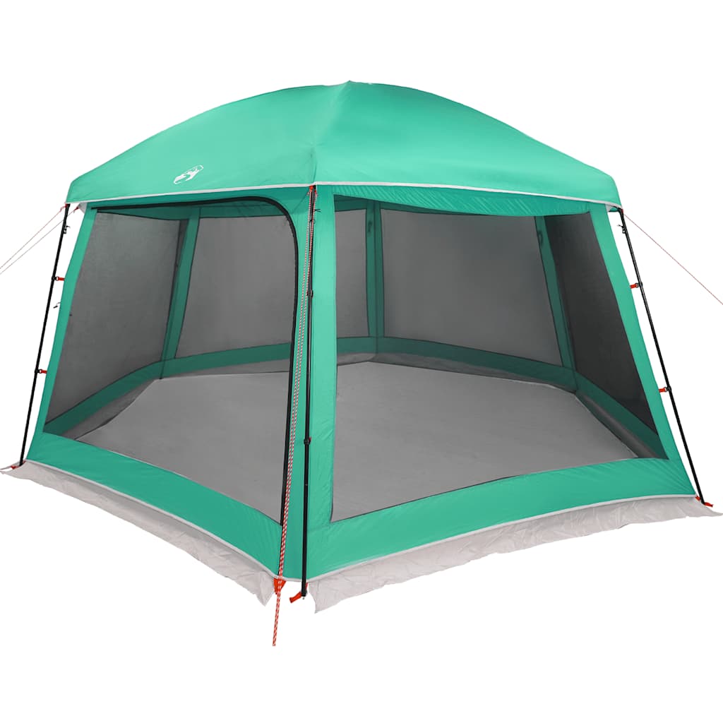 vidaXL Pool Tent with Removable Fly & Mesh Walls Sea Green