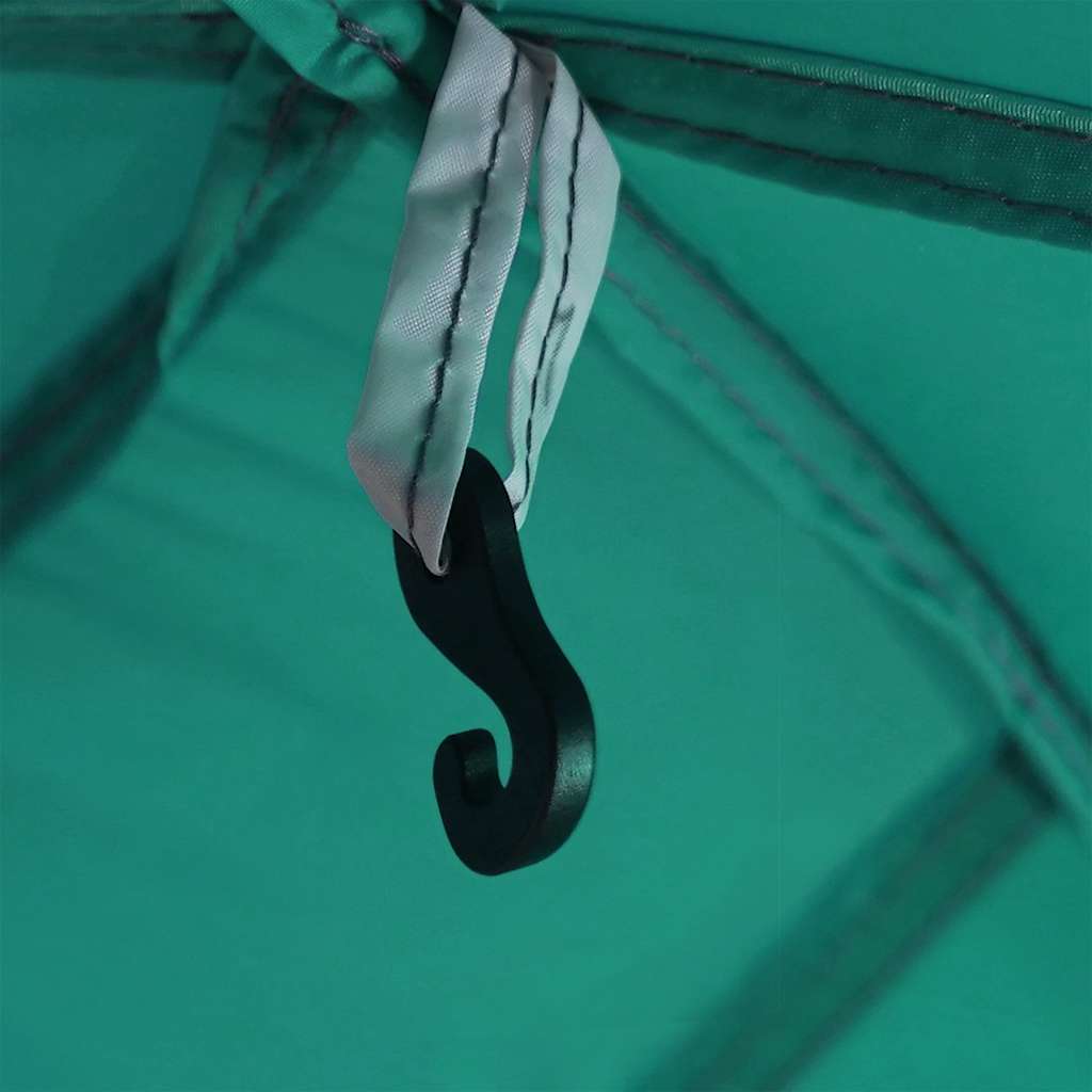vidaXL Pool Tent with Removable Fly & Mesh Walls Sea Green
