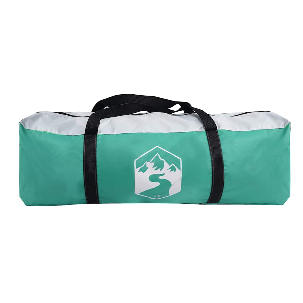 vidaXL Pool Tent with Removable Fly & Mesh Walls Sea Green