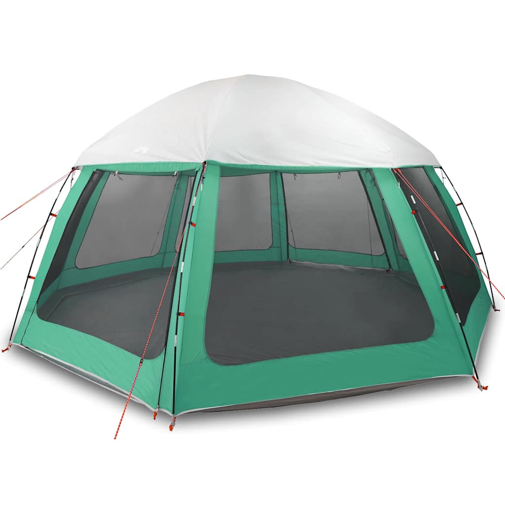 vidaXL Pool Tent with Removable Fly & Mesh Walls Sea Green