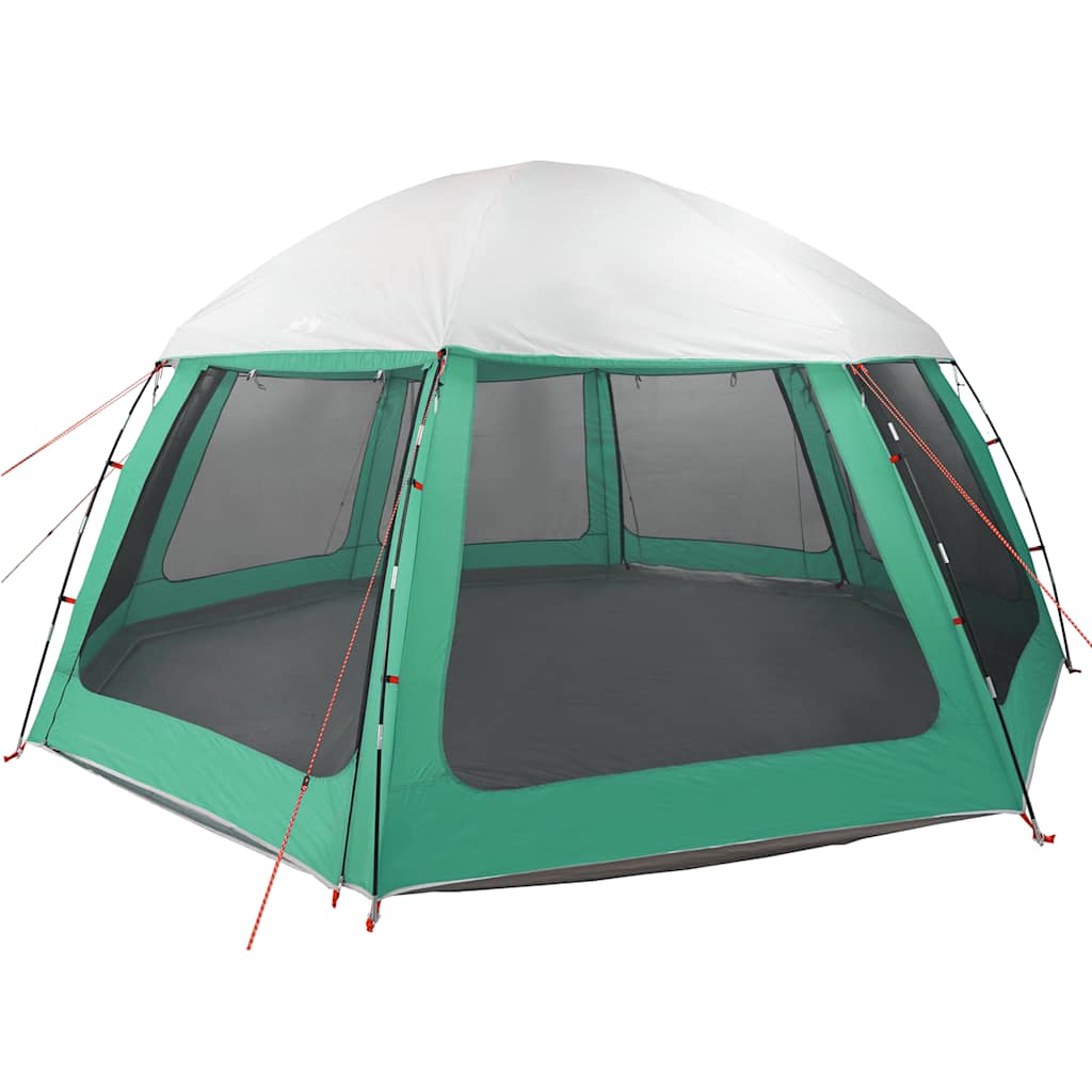vidaXL Pool Tent with Removable Fly & Mesh Walls Sea Green