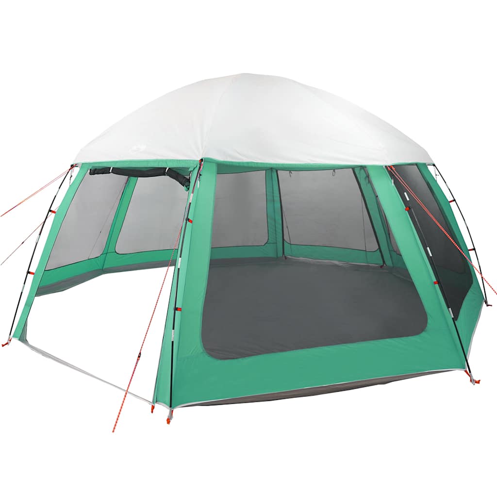 vidaXL Pool Tent with Removable Fly & Mesh Walls Sea Green