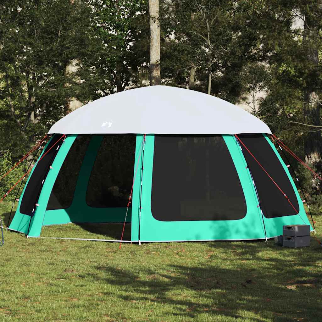 vidaXL Pool Tent with Removable Fly & Mesh Walls Sea Green