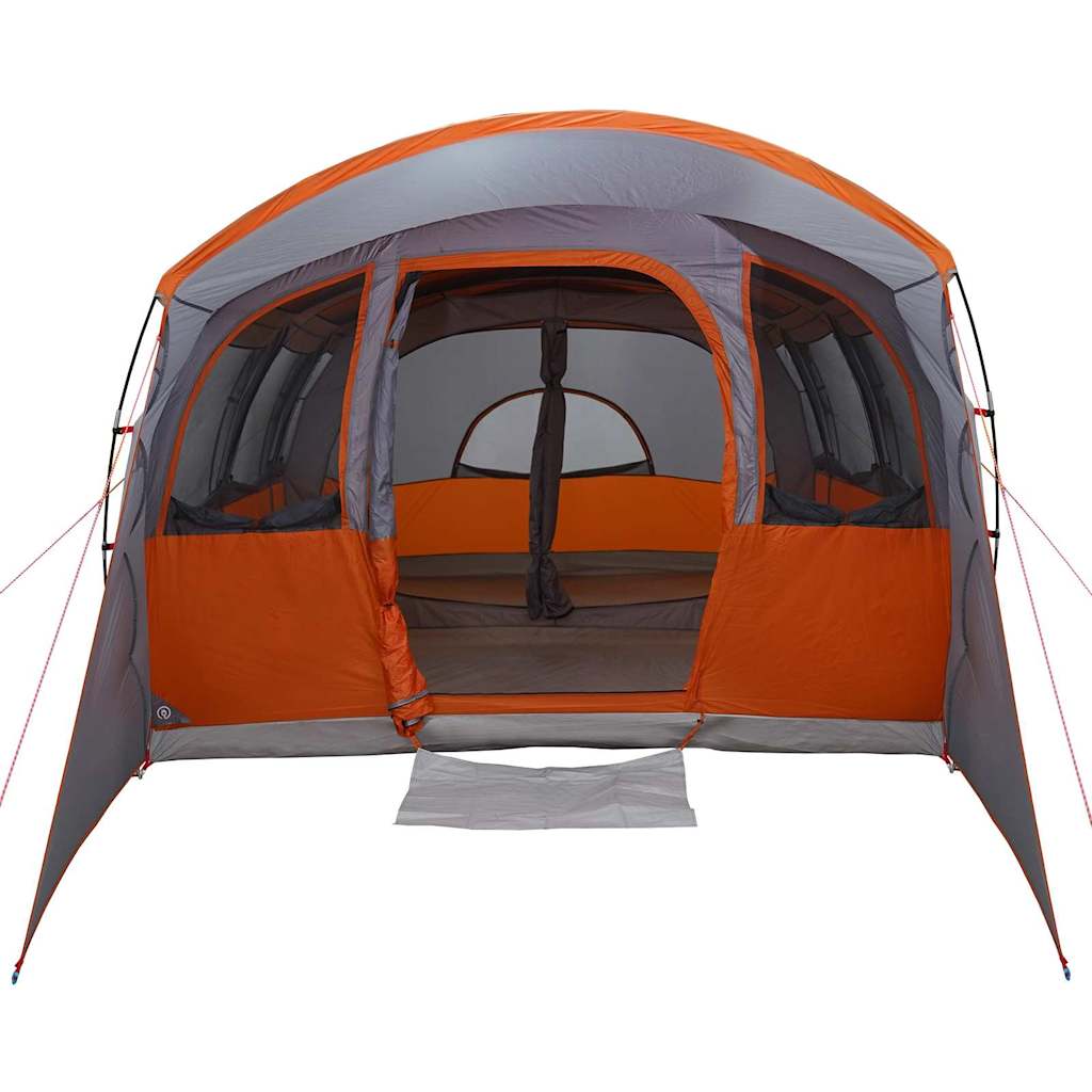 vidaXL Σκηνές Γκρι και πορτοκαλί 576 x 325 x 213 εκ Πολυεστέρας