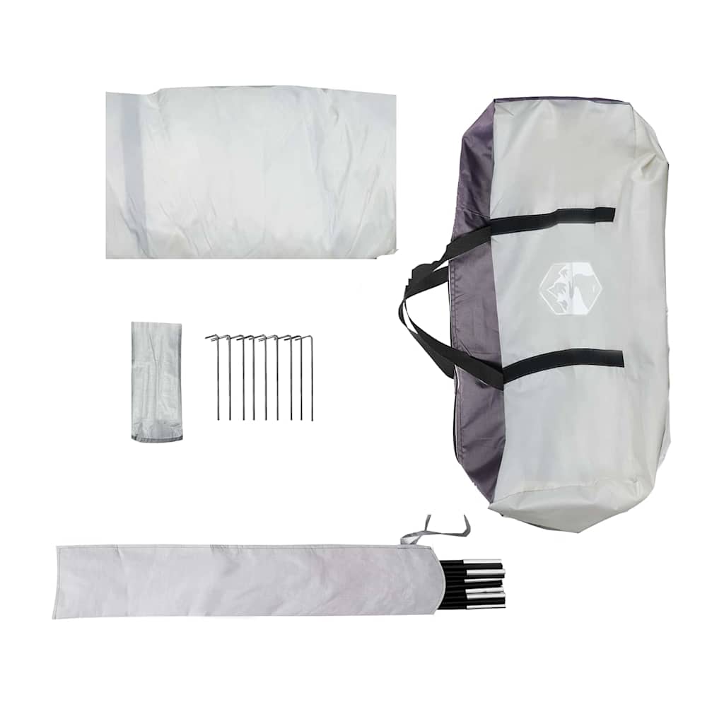 vidaXL Σκηνές με στέγη Γκρι 320 x 320 x 218 εκ. Πολυεστέρας