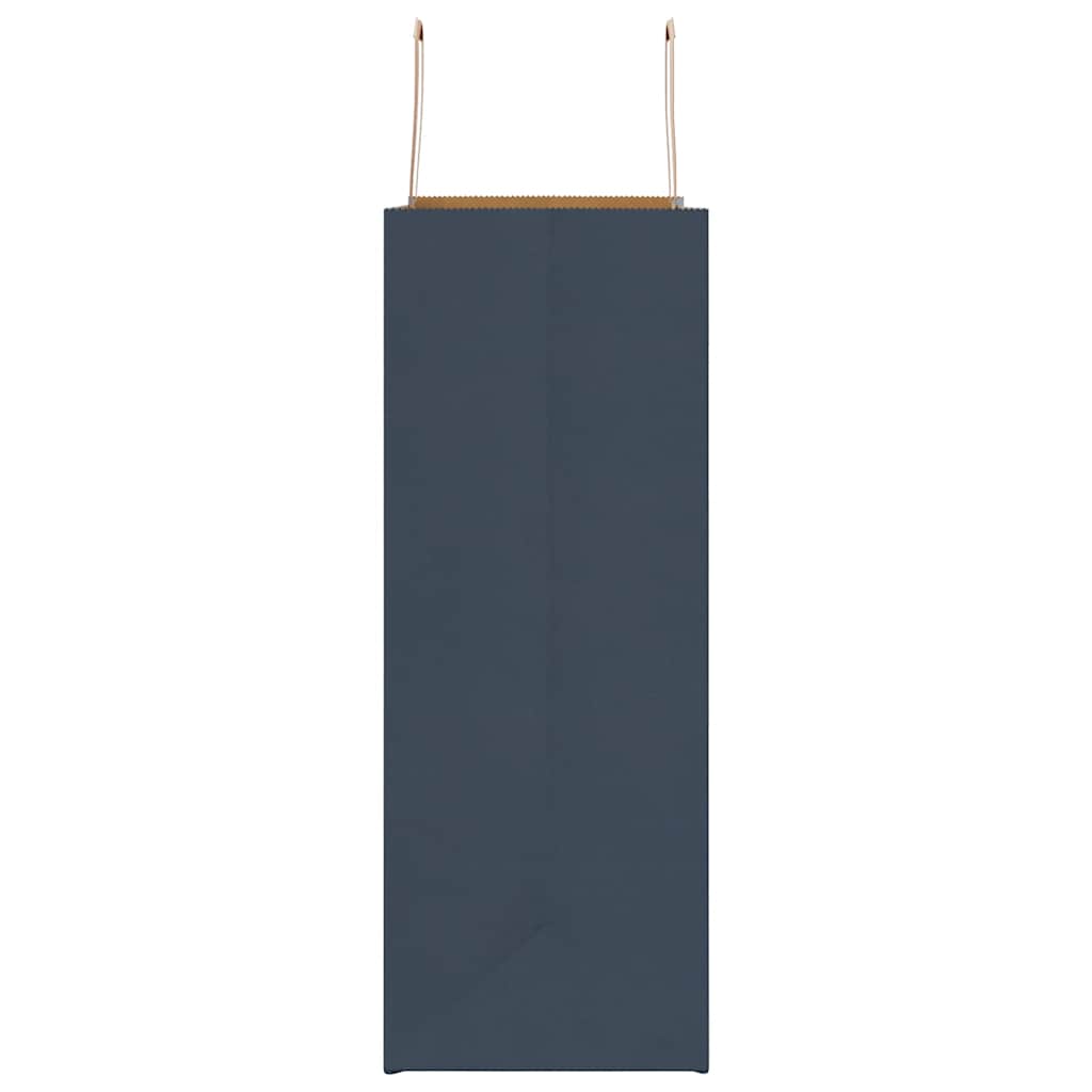 vidaXL Χάρτινες σακούλες 250 τεμάχια με χερούλια Μπλε 32x17x44 εκ.