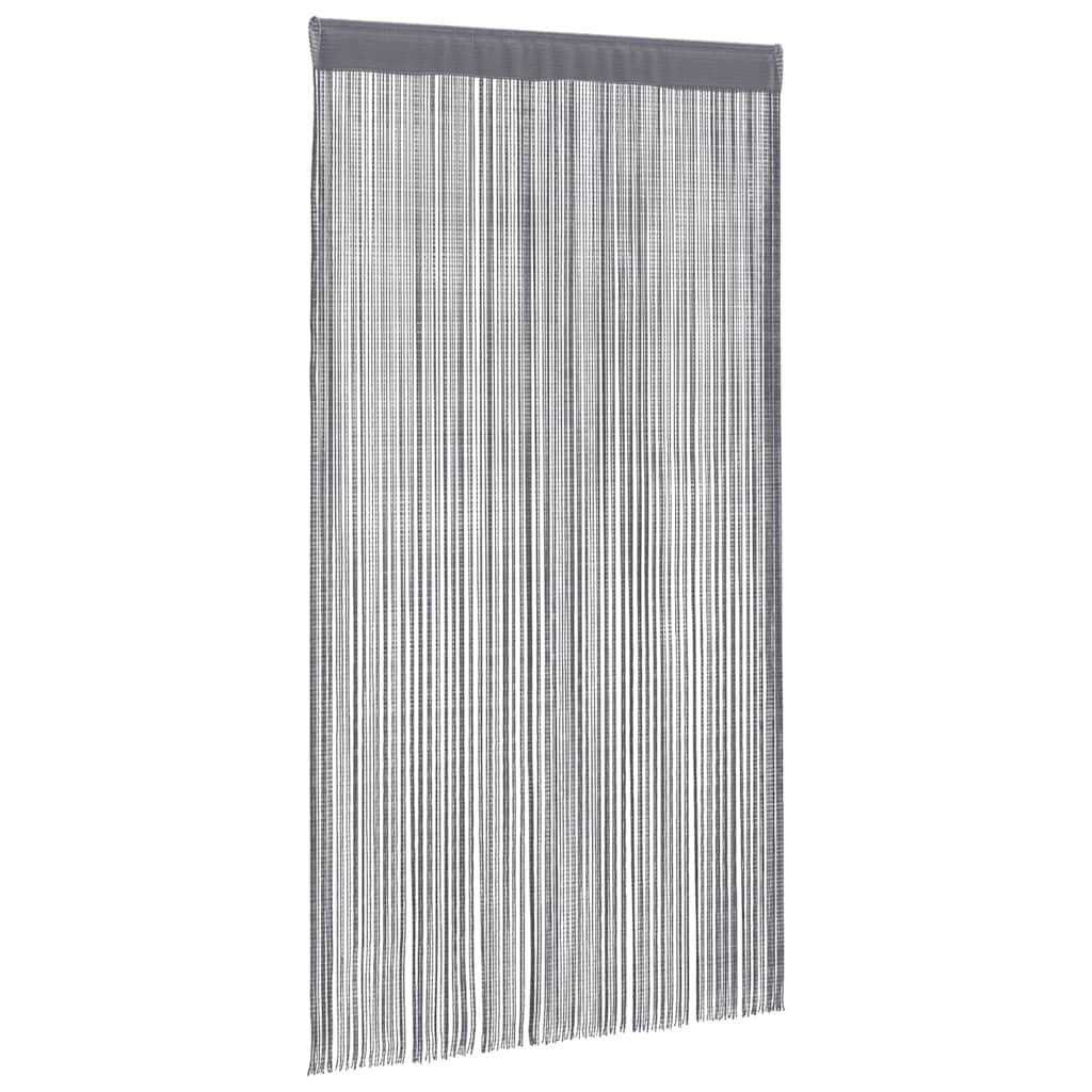 vidaXL Κουρτίνες με Κορδόνι 2 τεμ. Ανθρακί 100x250 εκ.