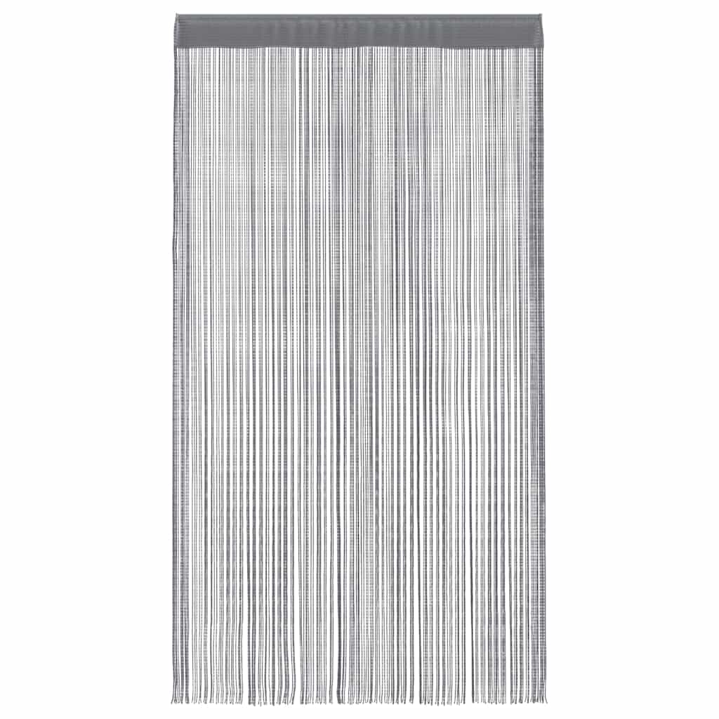 vidaXL Κουρτίνες με Κορδόνι 2 τεμ. Ανθρακί 100x250 εκ.