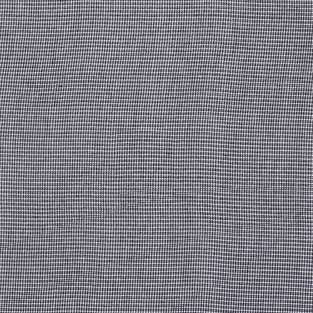 vidaXL Κουρτίνες Voile με ροδέλες 2 τεμάχια Μαύρο 140x140 εκ.