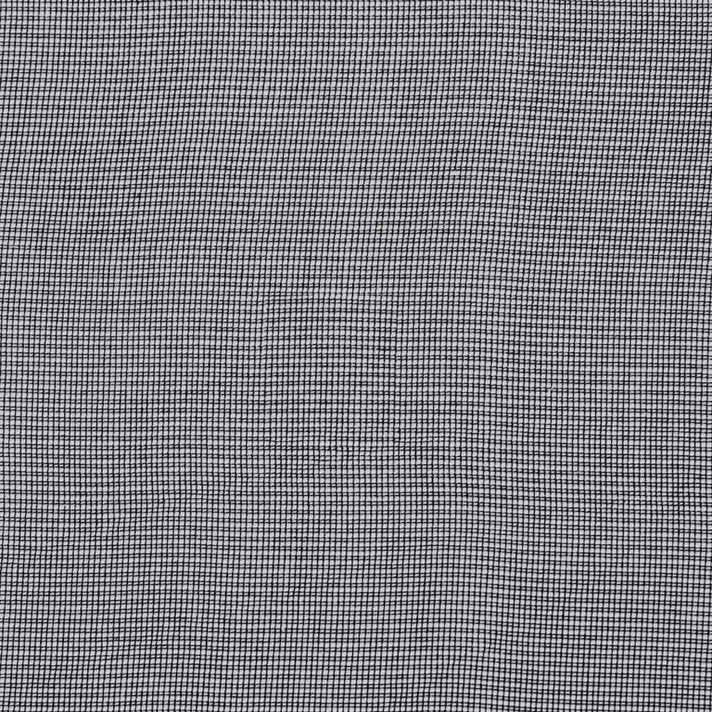 vidaXL Κουρτίνες Voile με ροδέλες 2 τεμάχια Μαύρο 140x175 εκ.