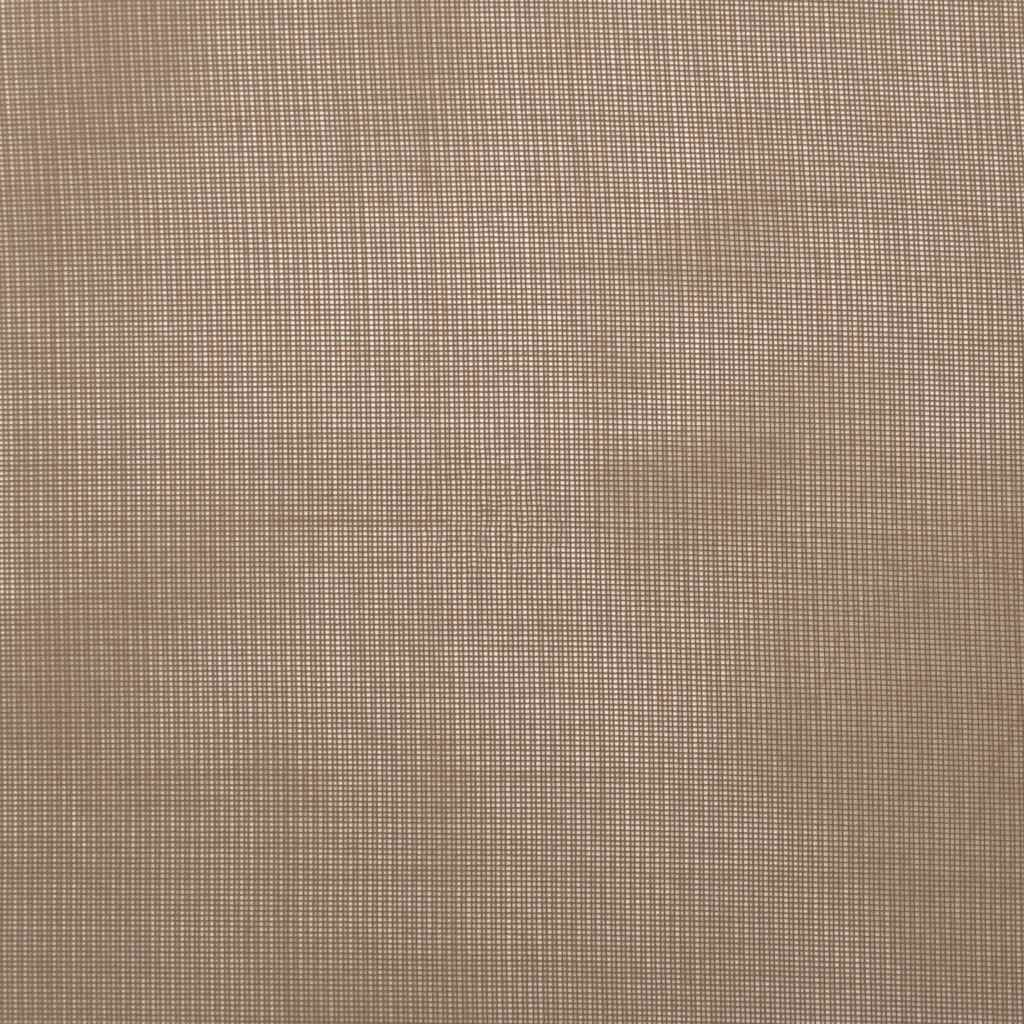 vidaXL Voile κουρτίνες με ροδέλες 2 τεμάχια Ανοιχτό Καφέ