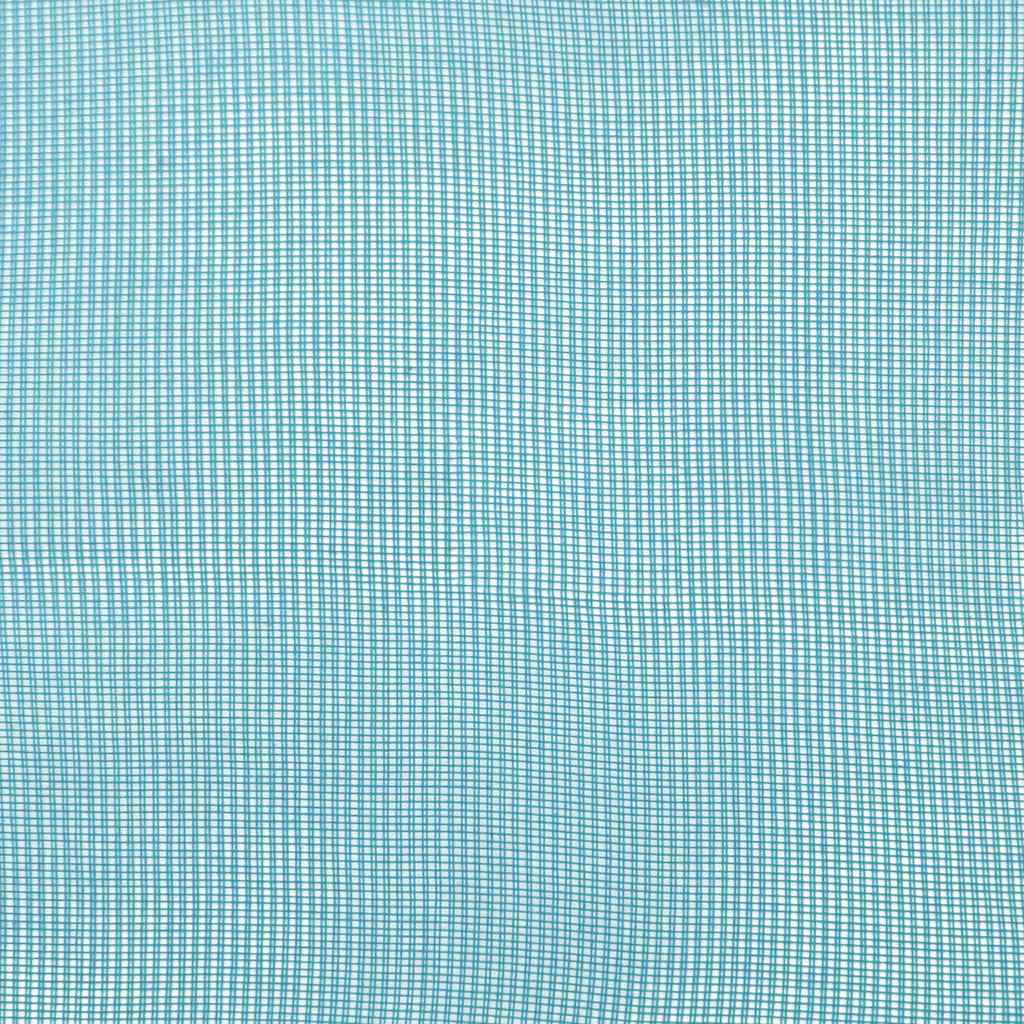 vidaXL Voile κουρτίνες με ροδέλες 2 τεμάχια Τιρκουάζ