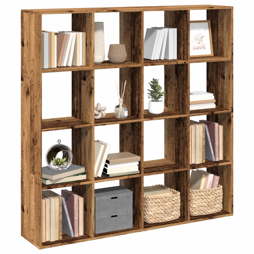 vidaXL Βιβλιοθήκη 137,5x29x137,5 εκ. από Επεξεργασμένο Ξύλο