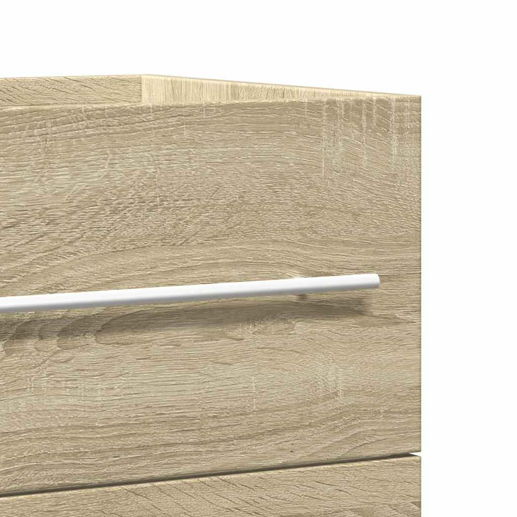 vidaXL Ντουλάπι Νιπτήρα Sonoma Δρυς 100 x 38,5 x 48 εκ. Επεξ. Ξύλο
