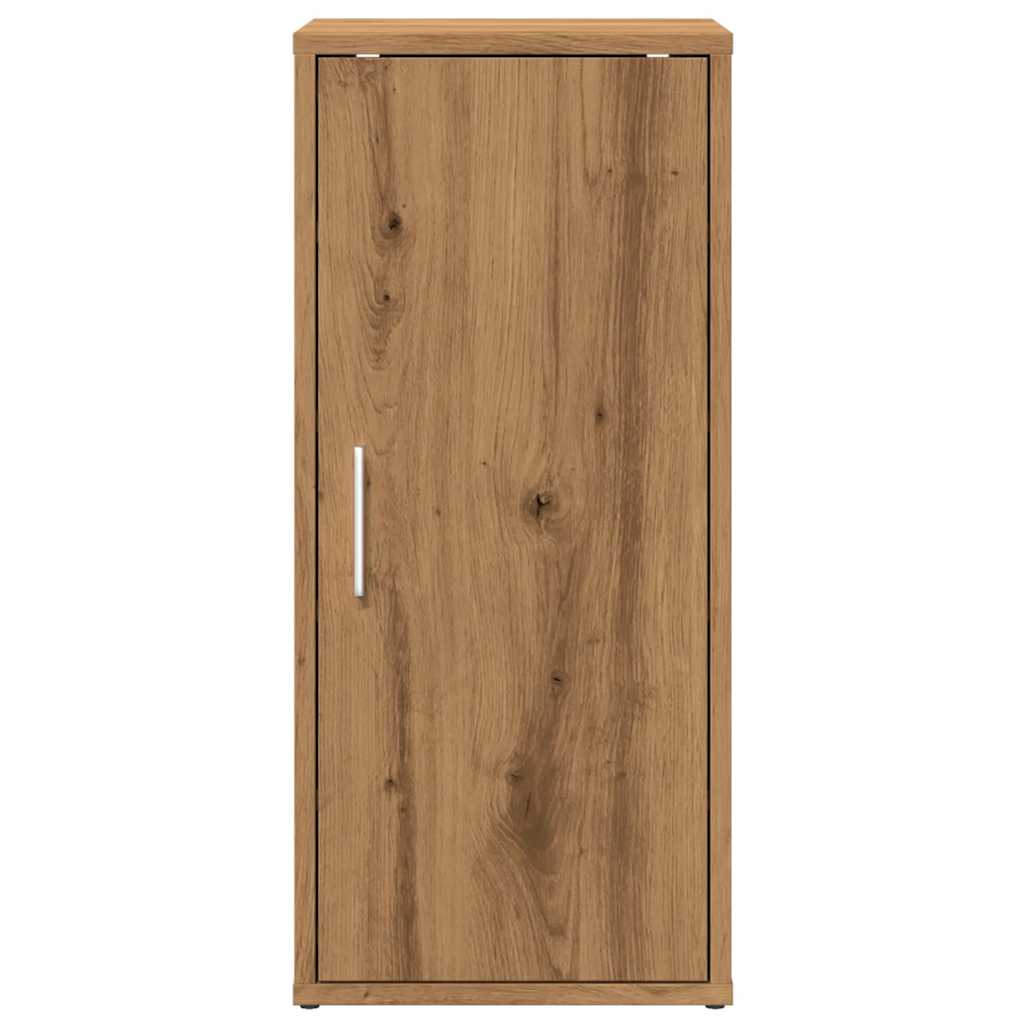 vidaXL Παπουτσοθήκη Τεχνίτης Δρυς 32x35x70 εκ. από Επεξεργασμένο Ξύλο