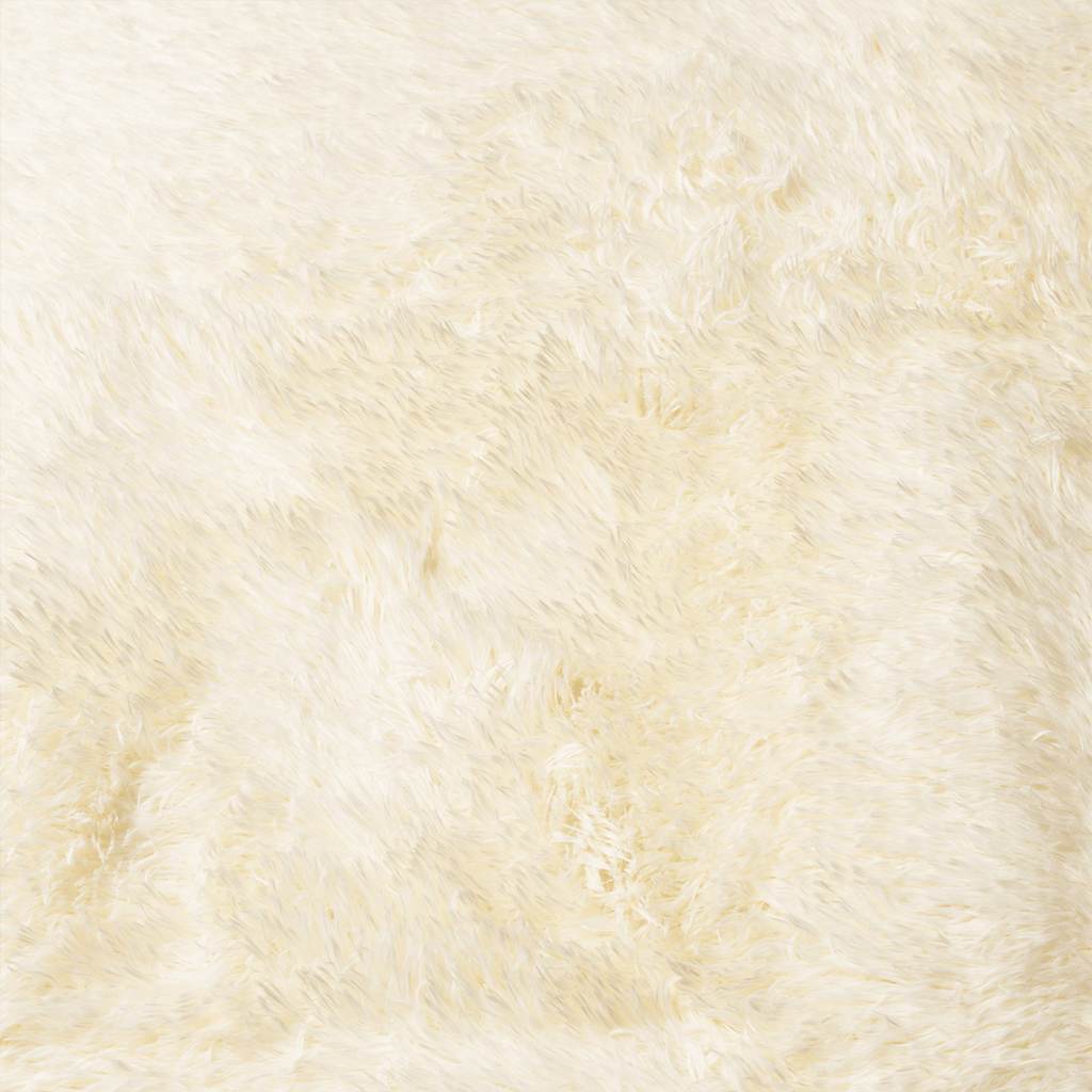 vidaXL Χαλί Shaggy με Ψηλό Πέλος NAVARRA Κρεμ 240x240 εκ. πολυεστέρας