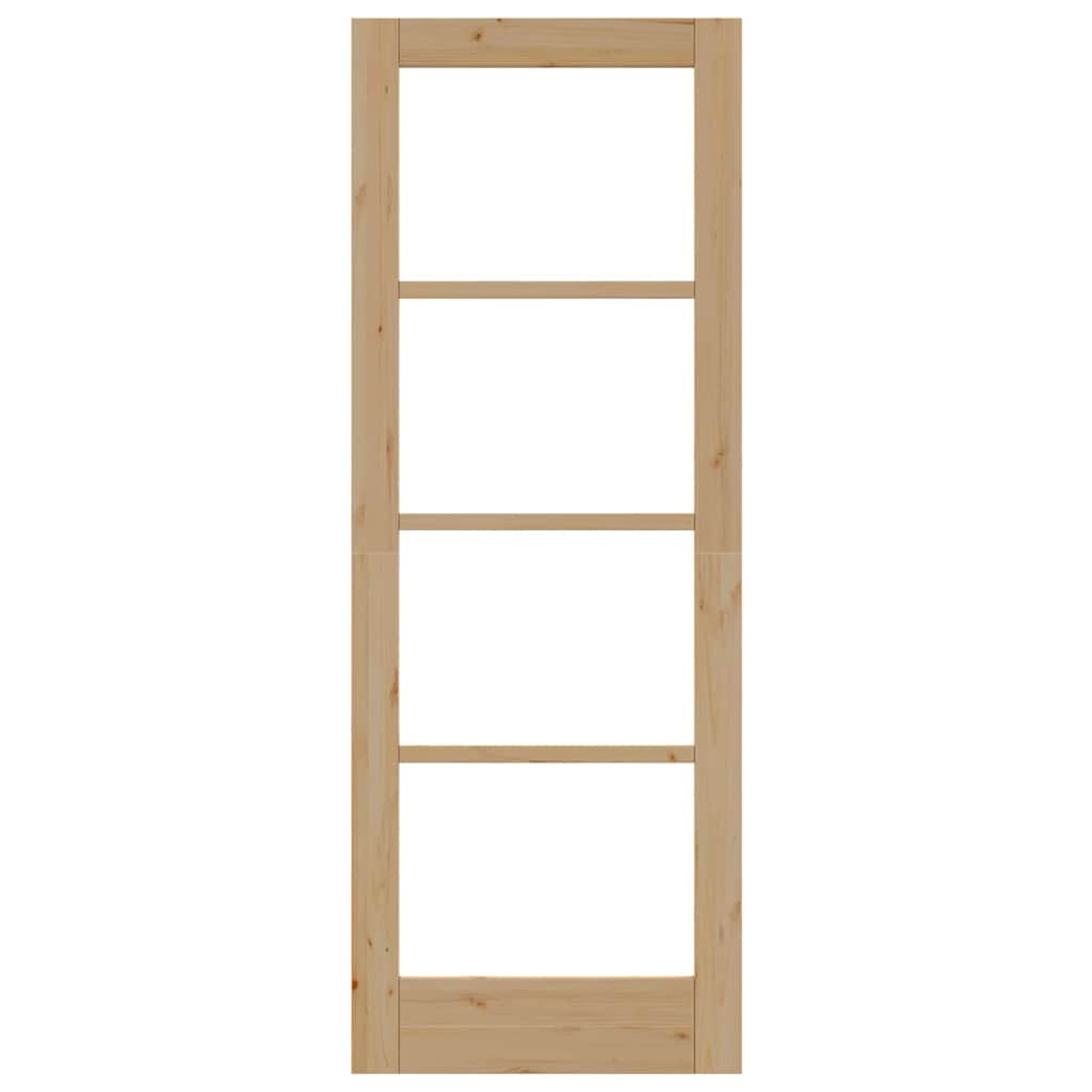 vidaXL Εσωτερική Πόρτα με Γυαλί "ORKDAL" 73,5x198,5x4 cm Μασίφ Ξύλο Πεύκου