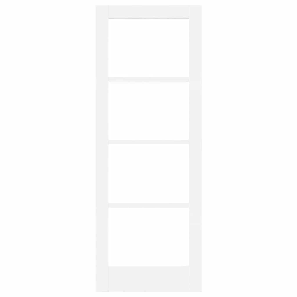 vidaXL Εσωτερική Πόρτα με Γυαλί 'ORKDAL' Λευκή 73,5x198,5x4 εκ.