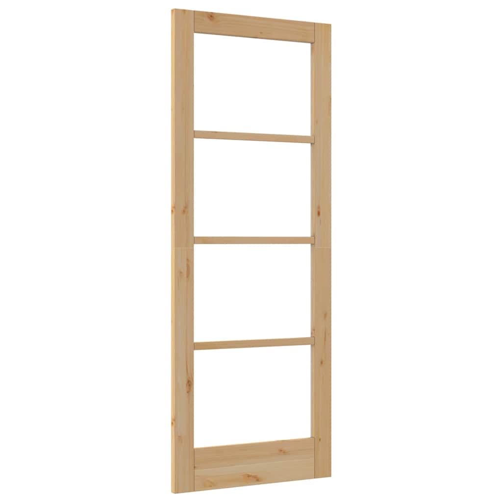 vidaXL Εσωτερική Πόρτα με Γυαλί "ORKDAL" 78x202x4 εκ. Στερεό Ξύλο Πεύκου