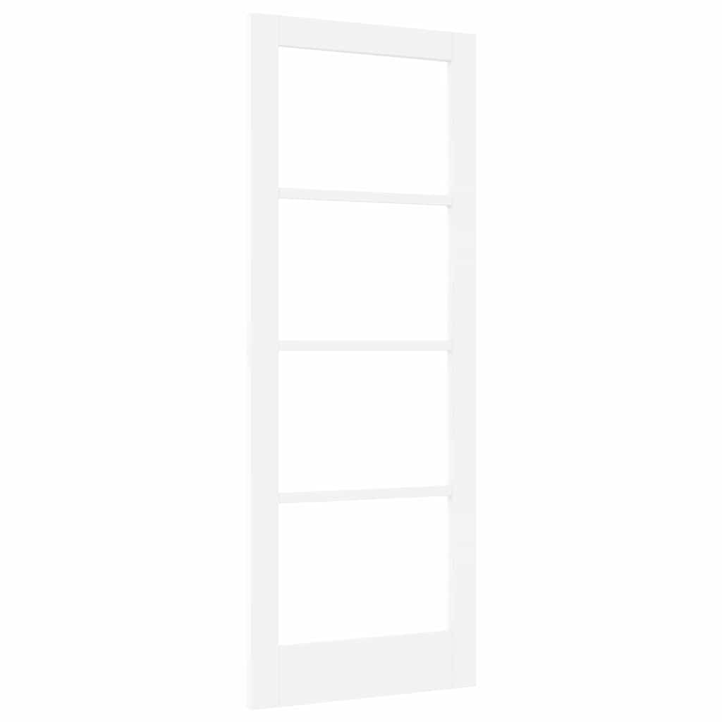 vidaXL Εσωτερική Πόρτα με Γυαλί 'ORKDAL' Άσπρη 78x202x4 εκ.
