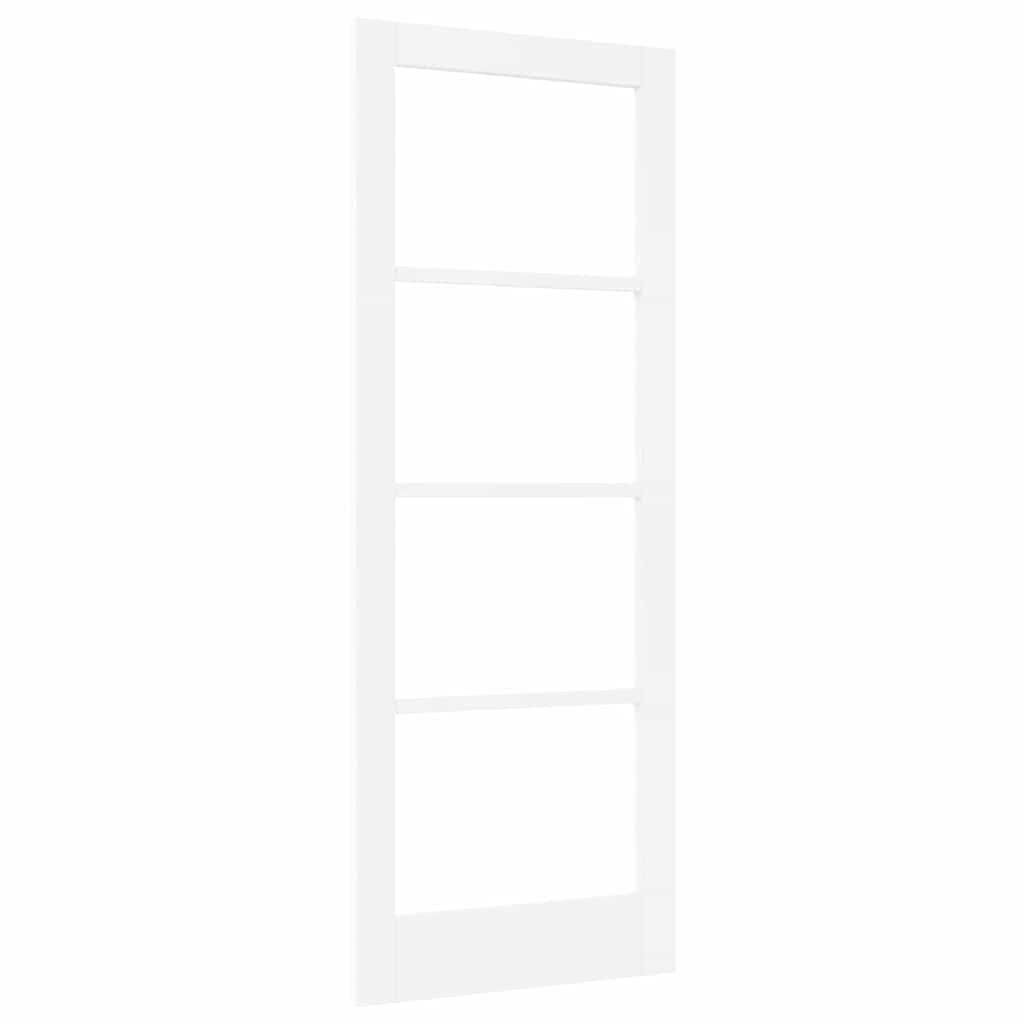 vidaXL Εσωτερική Πόρτα με Γυαλί 'ORKDAL' Άσπρη 78x202x4 εκ.