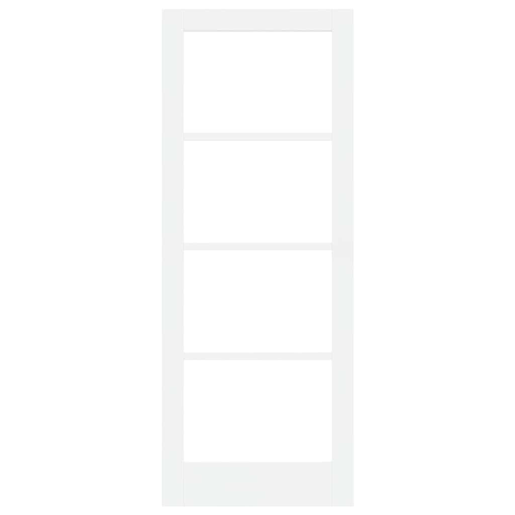 vidaXL Εσωτερική Πόρτα με Γυαλί 'ORKDAL' Άσπρη 78x202x4 εκ.
