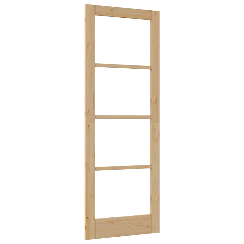 vidaXL Εσωτερική Πόρτα με Γυαλί "ORKDAL" 78x211x4 cm Στερεό Ξύλο Πεύκο
