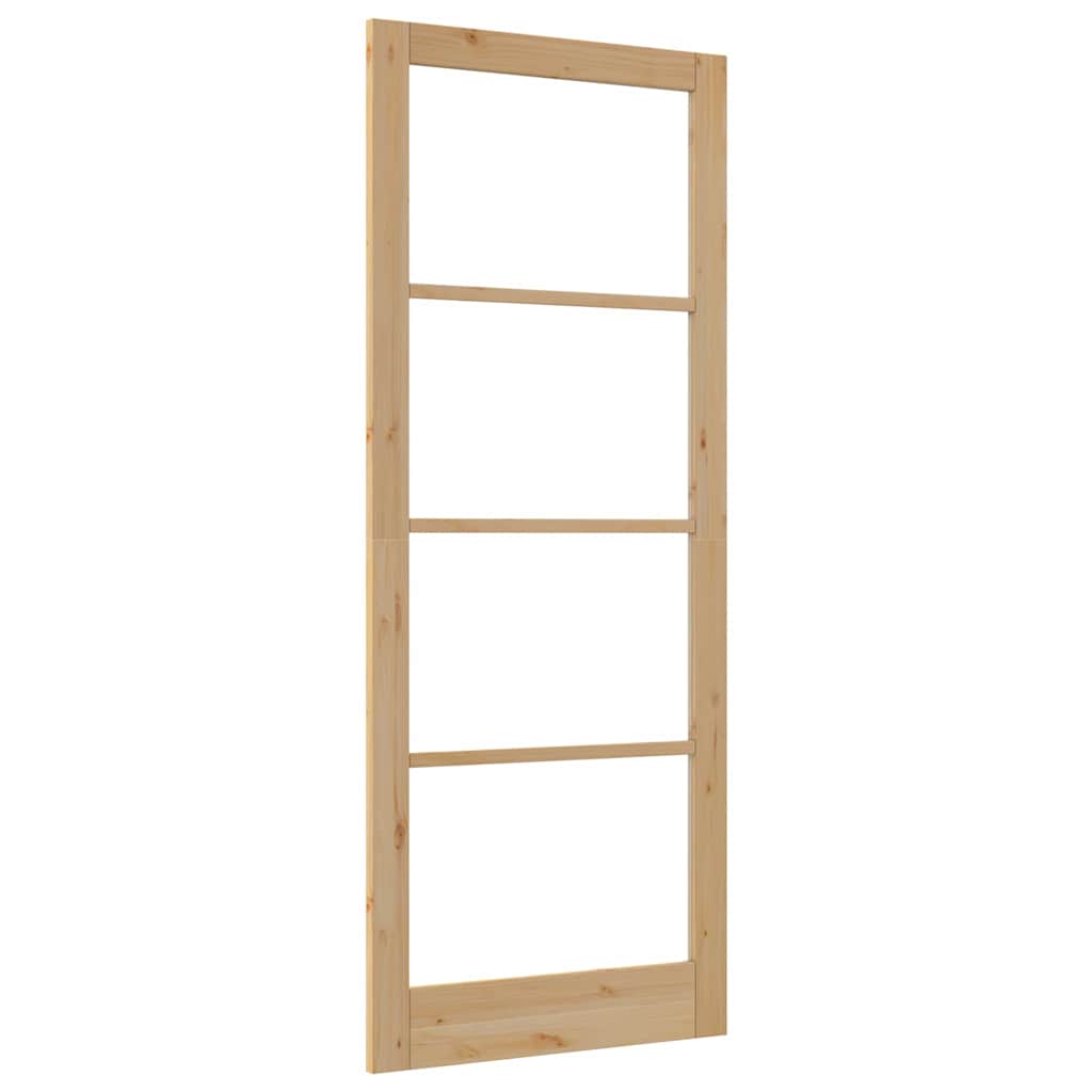 vidaXL Εσωτερική Πόρτα με Γυαλί "ORKDAL" 93x232x4 εκ Στερεό Ξύλο Πεύκου