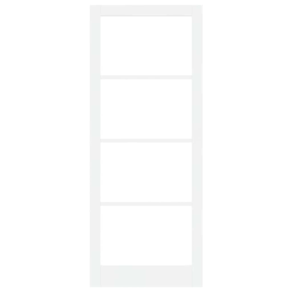vidaXL Εσωτερική Πόρτα με Γυαλί "ORKDAL" Λευκό 93x232x4 εκ.