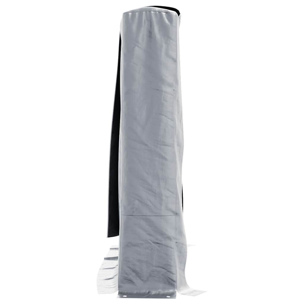 vidaXL Ράφι για καυσόξυλα με κάλυμμα βροχής 150x25x150 cm